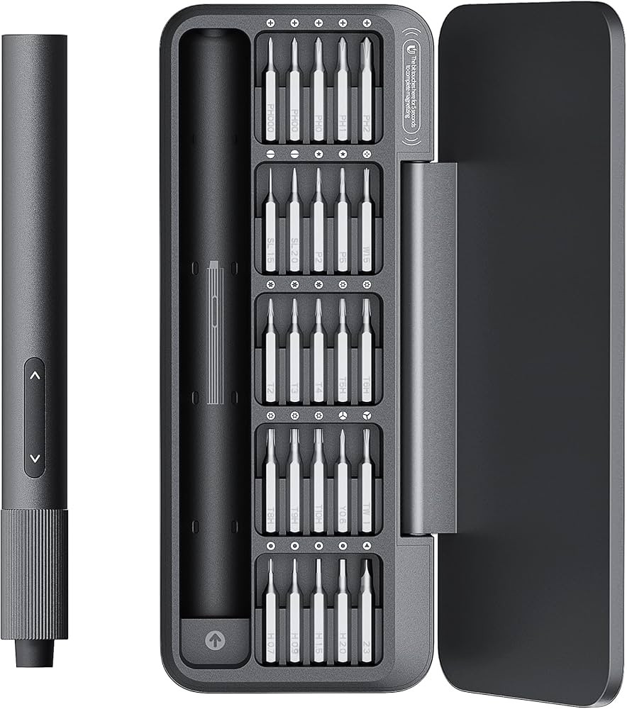 HOTO 25-in-1 Electric Screwdriver Set Re ch QWLSD010