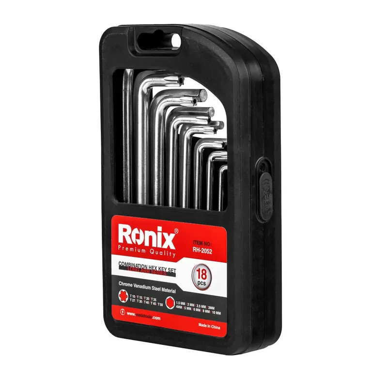 Long Hex Key Set RH-2052 Ronix