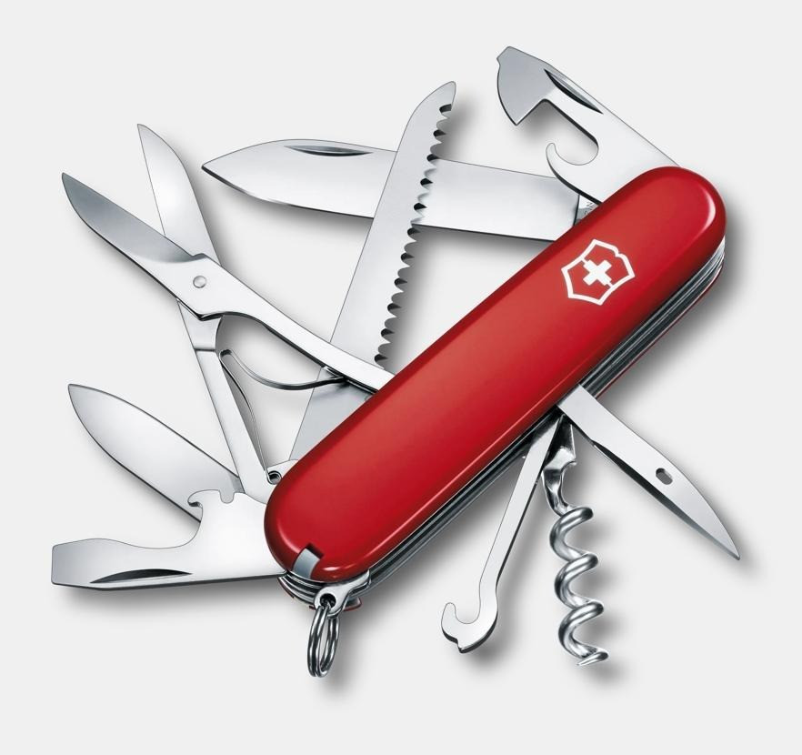 Victorinox Huntsman in red color 1.3713