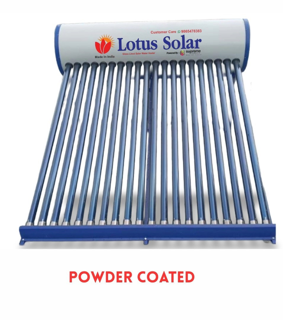 Powder Coated Lotus Solar 250LPD 20 Tube Glasslined Coating
