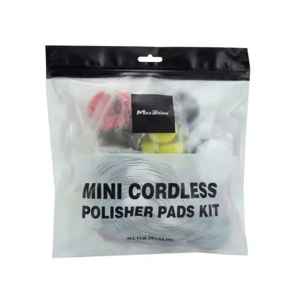 maxshine m0312 V2-PK mini cordless polisher pads kit