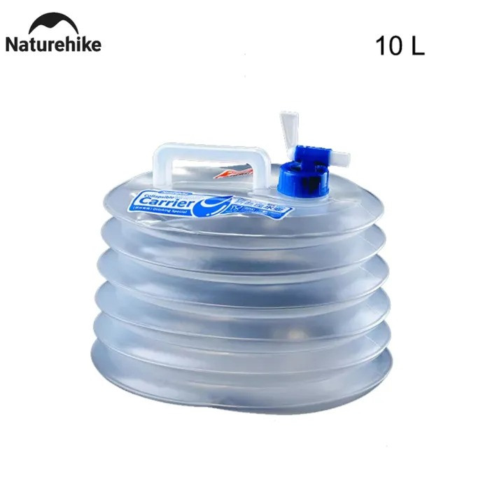 Naturehike Folding Collapsible Water Bucket with Tap 10L NH14S002-T