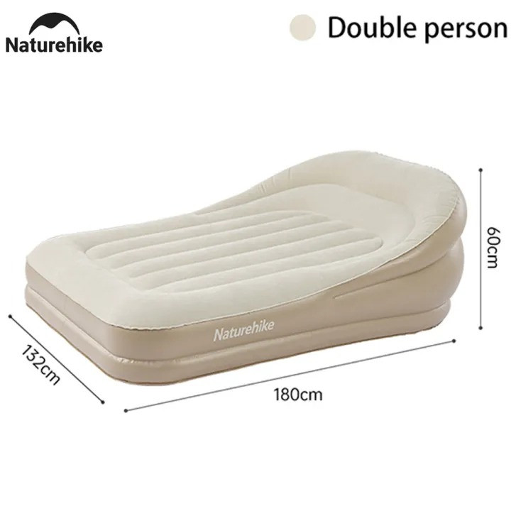 Naturehike Outdoor Camping Automatic Inflatable Sofa With Build-in Air Pump and Pillow Double