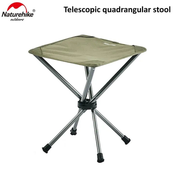 Naturehike Outdoor Portable 4 Corner Chair Telescopic Camping Stools