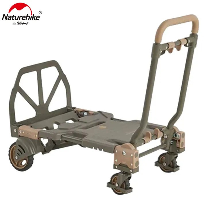 Naturehike Outdoor Trolley Carrier Folding Hand Cart Foldable Wagon Handcart