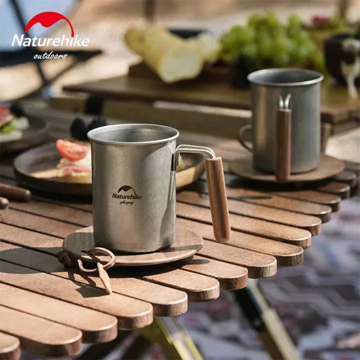 Naturehike Outdoor Camping Picnic 304 Stainless Steel Double Layer Coffee Cup