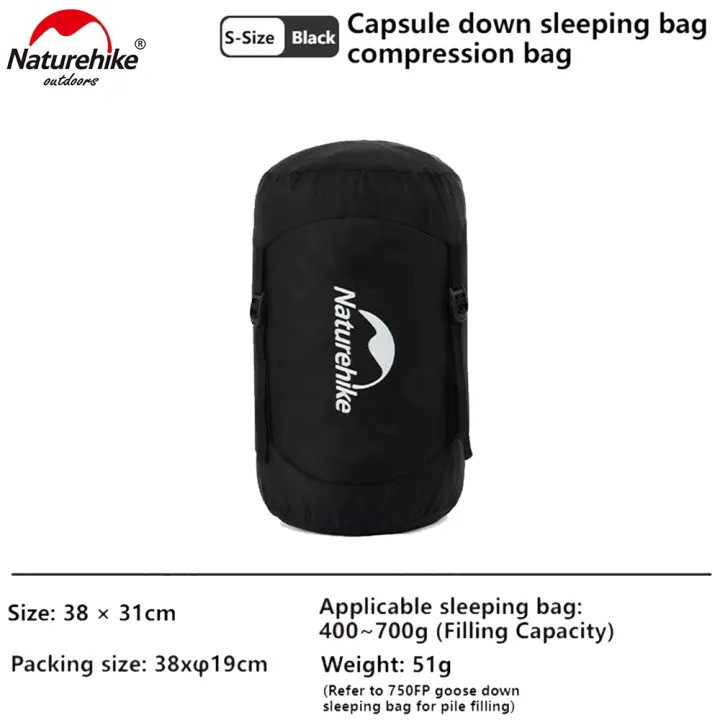 Naturehike Outdoor Compression Bag Wear Resistant Storage Bag Portable Packing Bag Camping Equipment Small