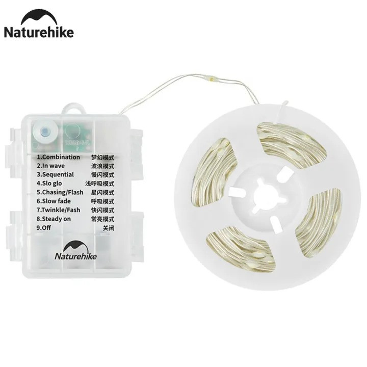 Naturehike Outdoor Ambient Light String Portable Festival Decorative String Lights Lamps