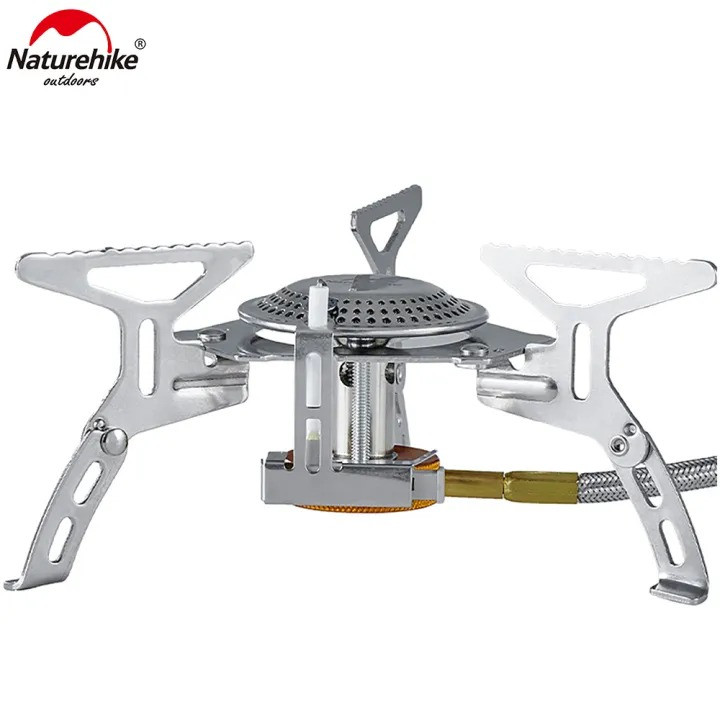Naturehike Outdoor Camping Stove Picnic BBQ Backpack Burner Electronic Ignition Foldable Portable Ultralight