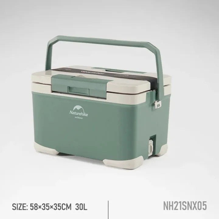 Naturehike Outdoor Camping Picnic Food Fresh Ice Cooler 30L Portable PP Insulated Cooler Box