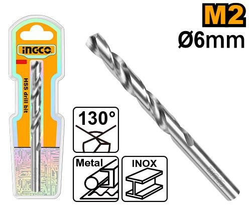 M2 HSS drill bit 6mm DBT11300601