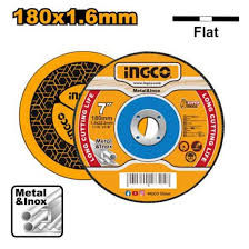 180(7")X1.6(1/16")X22.2mm(7/8") Abrasive metal cutting disc MCD161801