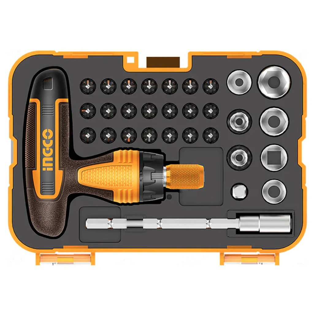 31 Pcs T-handle wrench screwdriver set HKSDB0318