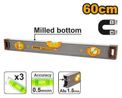 60cm Spirit level with powerful magnets HSL38060M