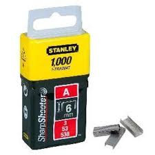 Stanley 1-TRA204T Staples (1000) A Type 6Mm