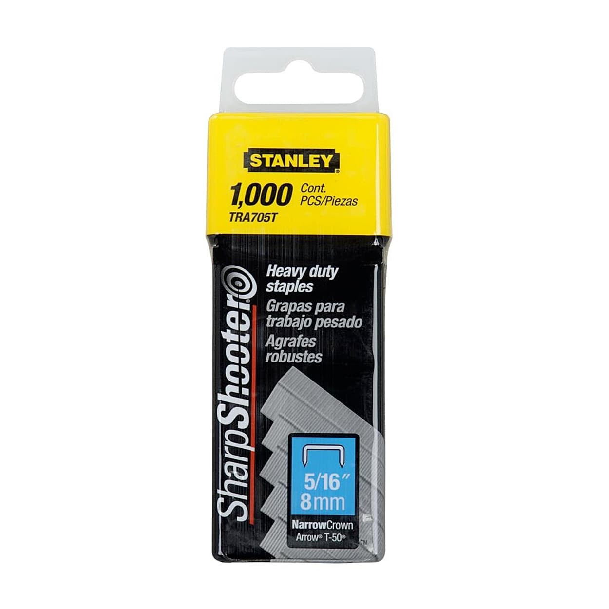 Stanley 1-TRA705T Staples 8mm/5/16 Inch (1000 Pc)