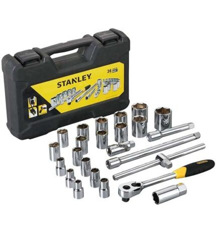 Stanley 1/2 inch Socket Set 24Pcs STMT74184-8