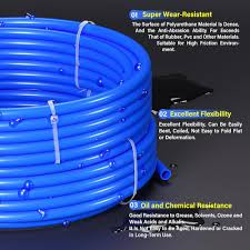 Tiger PE tube 12x8mm (100m/roll）