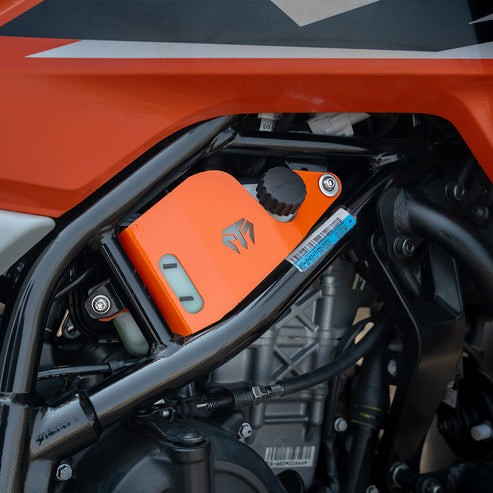Moto Torque 2025 KTM Adventure 390/250 Coolant Guard – Orange
