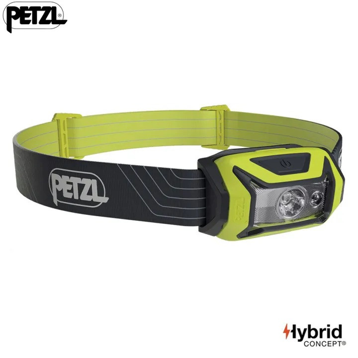 Petzl Tikka Headlamp 350 Lumens Powerful Light with Red Lighting
