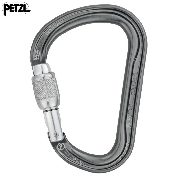 Petzl William Carabiner Screw Lock