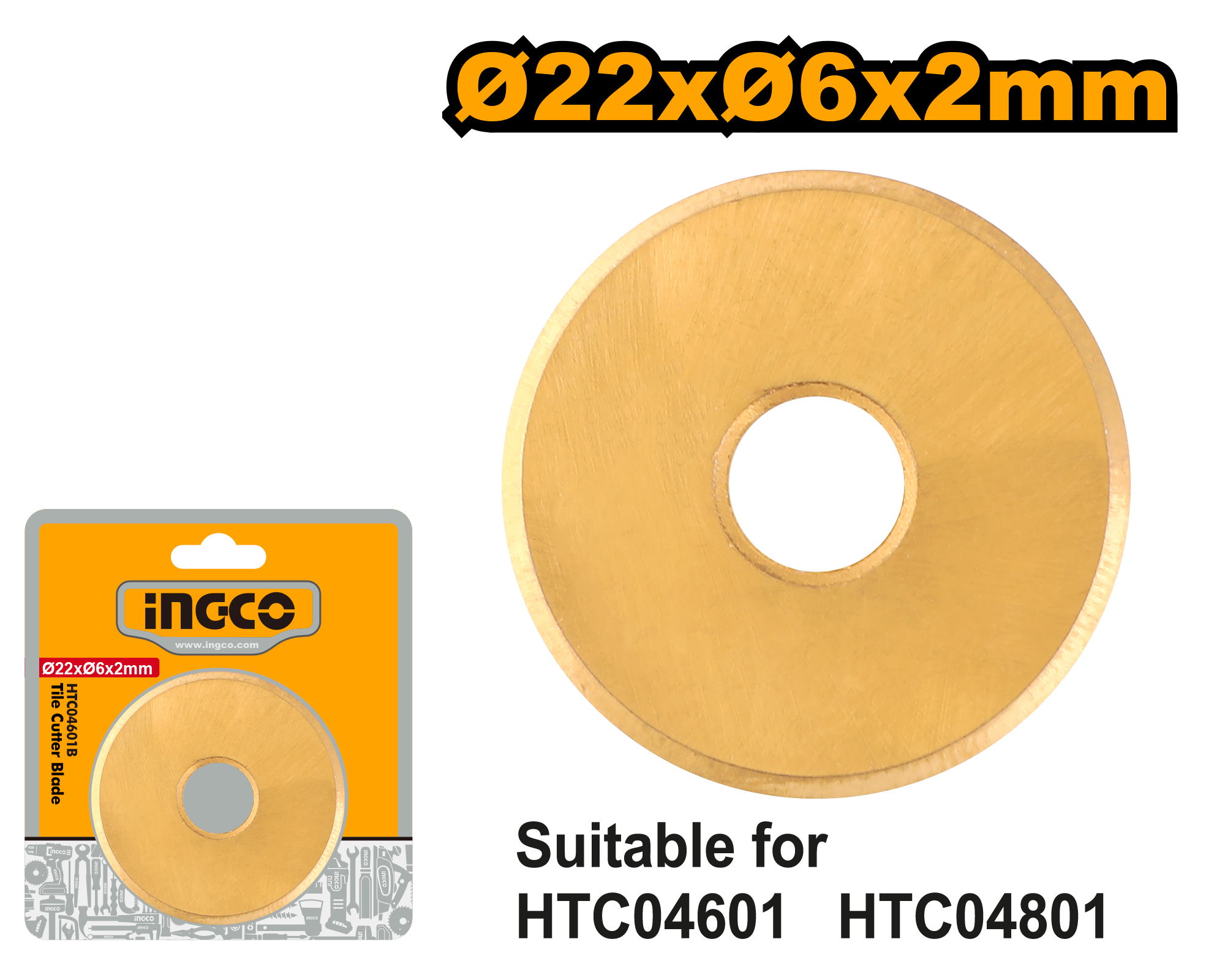 Ingco Tile Cutter Blade HTC04601B