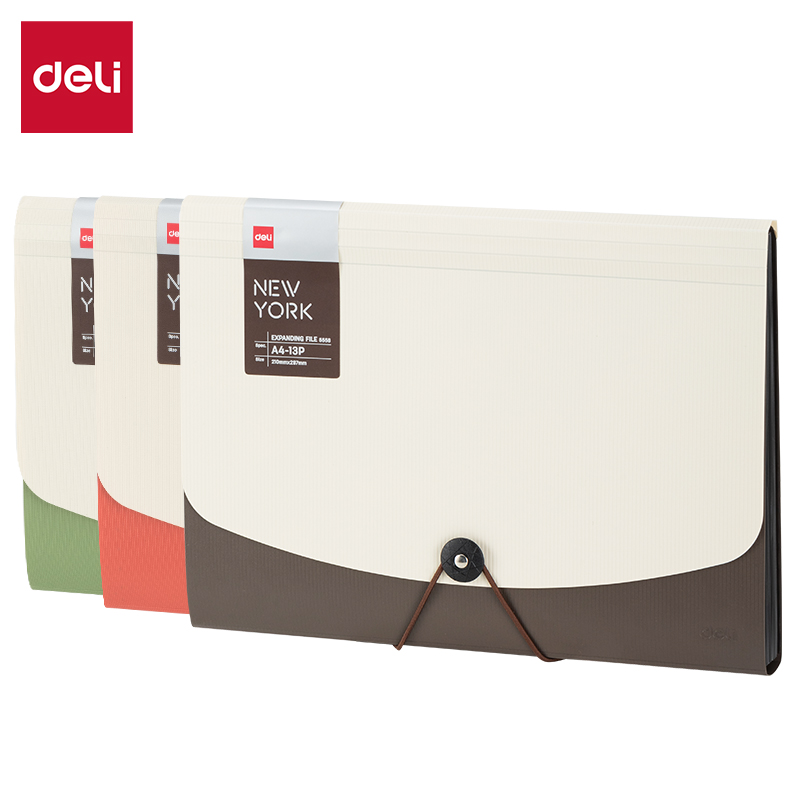 Deli 13 layer Expanding File E5558