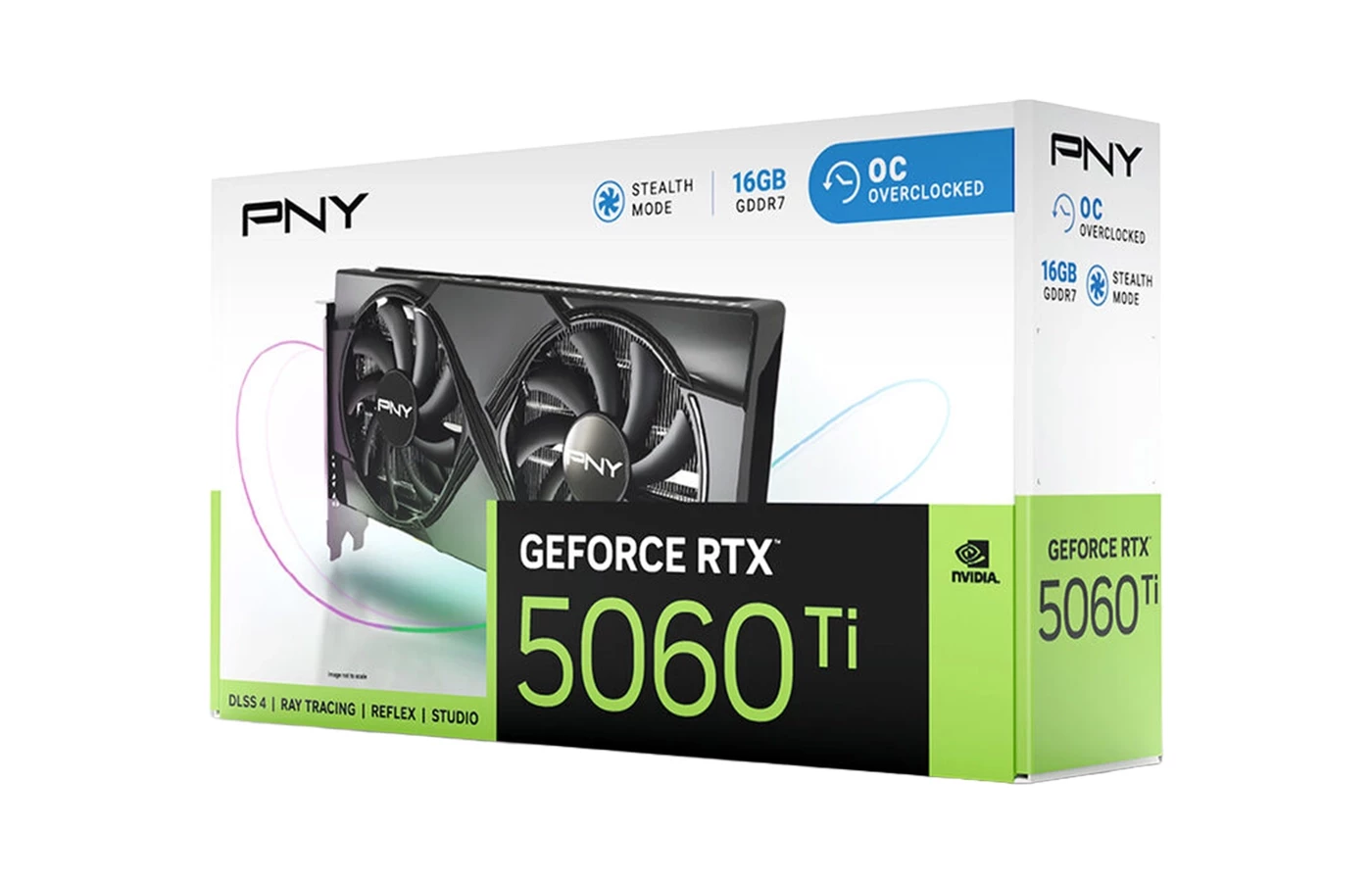 PNY GEFORCE RTX 5060TI 16GB DUAL FAN OVER CLOCKED GRAPHICS CARD