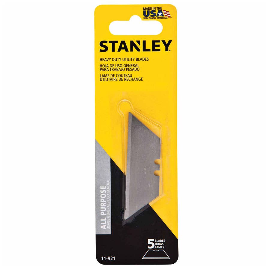 Stanley 5Pcs Knife Blade 0-11-921