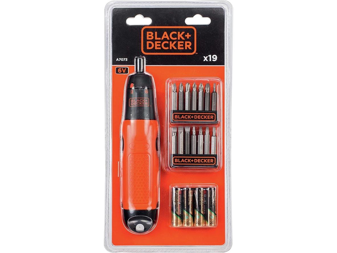Black+Decker 19 Pcs Screwdriver Set  A7073-XJ B+D