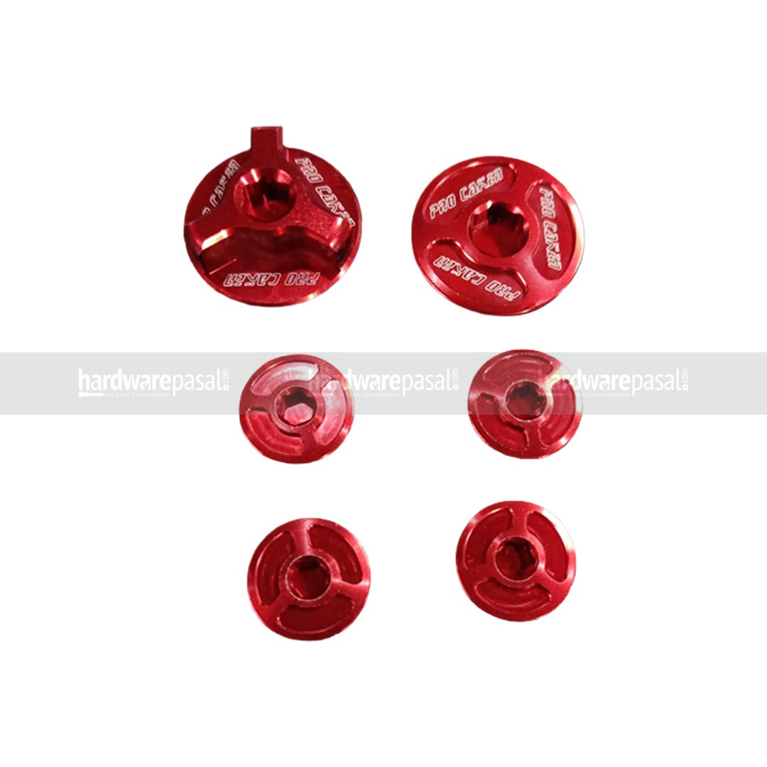 Caken Nut bolt set dirt bikes 6pc