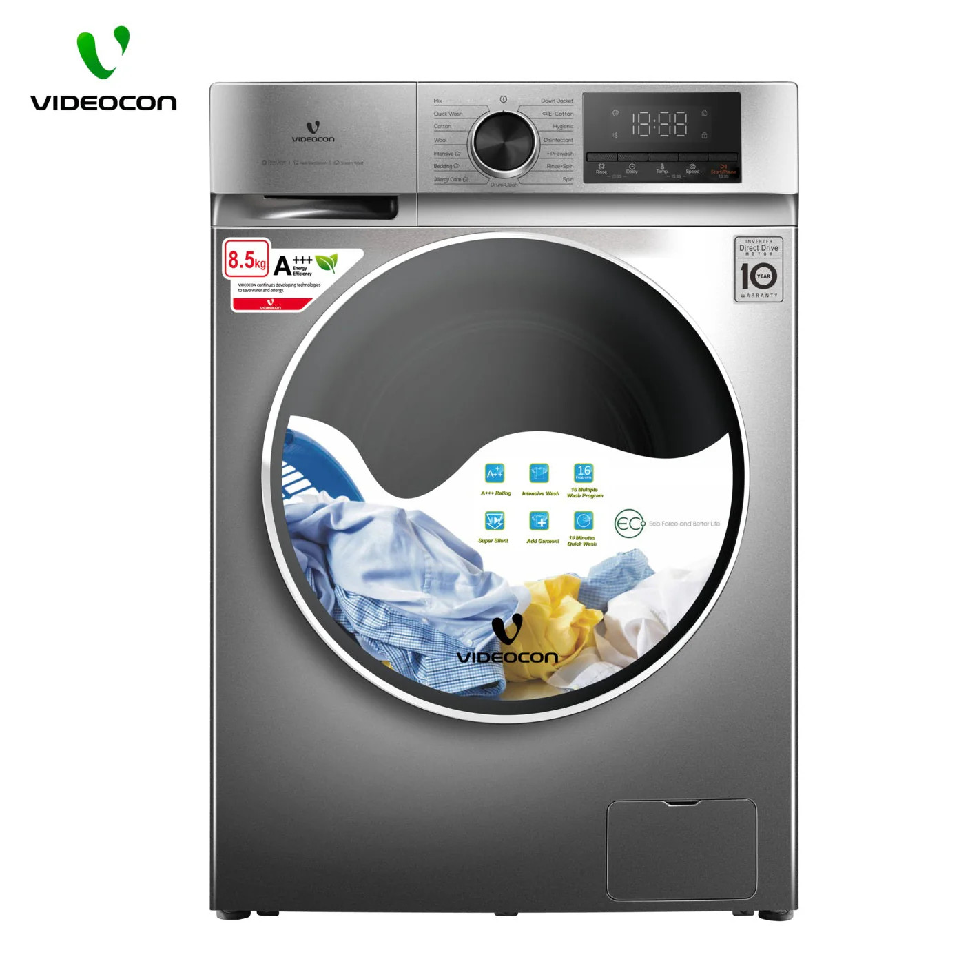 Videocon Front Loading Washing Machine VD‑8.5DDi