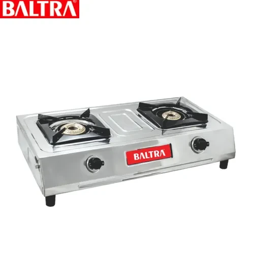 Baltra Gas Stove BGS 160 Dream 2 Burner SS Body
