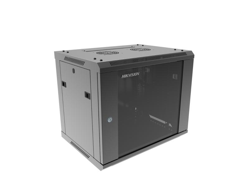 Hikvision 9U Wall‑Mount Rack Cabinet