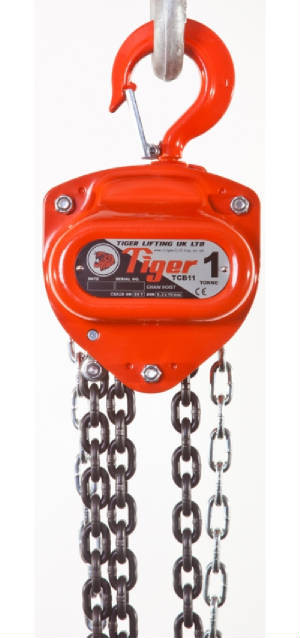 Tiger Heavy Duty Manual Chain Block 1Tx6M