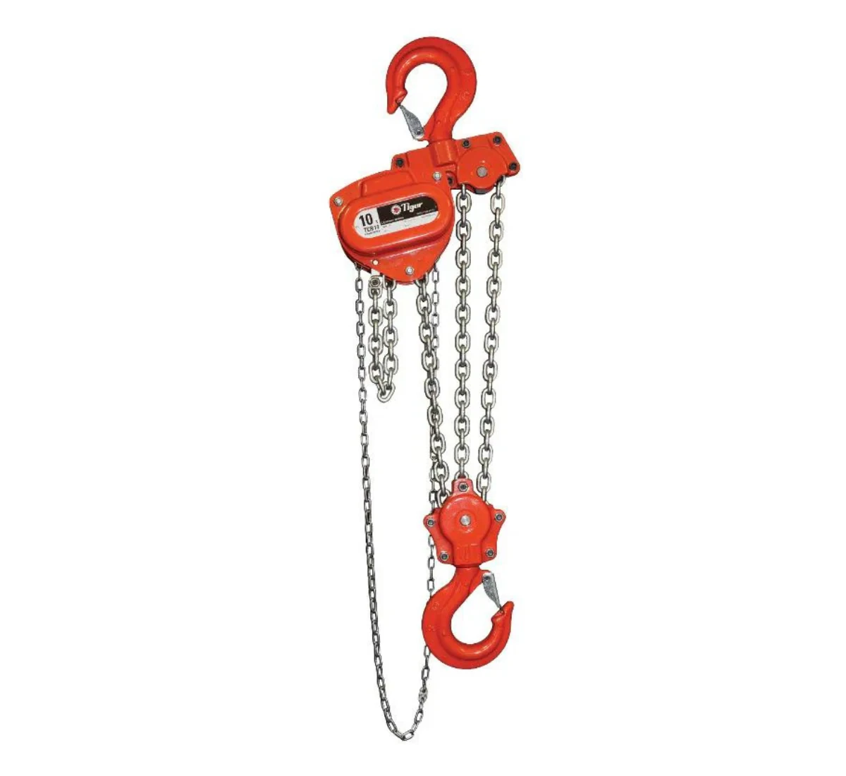 Tiger Heavy Duty Manual Chain Block 10TX6M