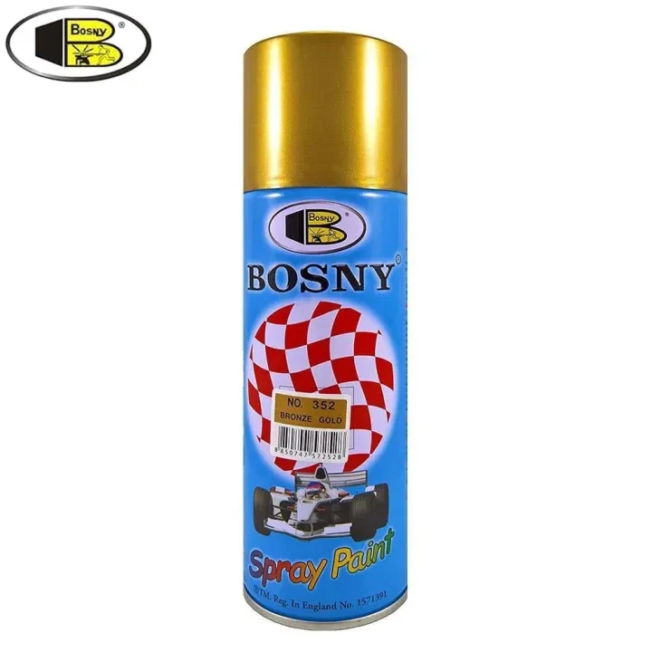 Bosny Gold No. 351 Premium Metallic Spray Paint