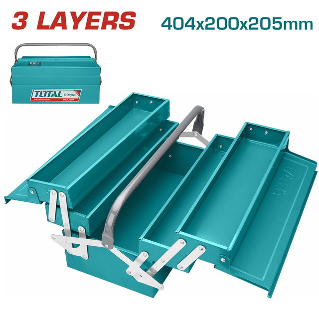 Total 3 layer Tool Box THT10702