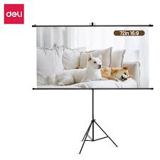 Deli 100 inch Project Screen Tripod ES903