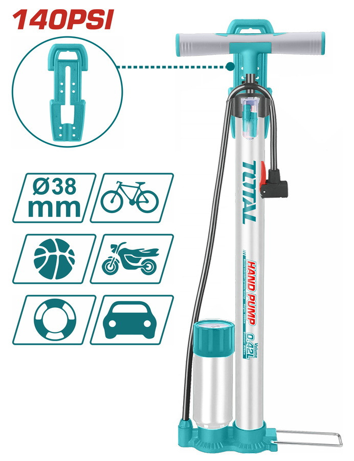 Total Hand Pump-140PSI TMPP3811