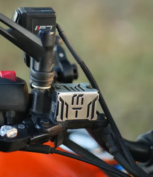 TVS Ronin - Disc Oil Cap (SS)