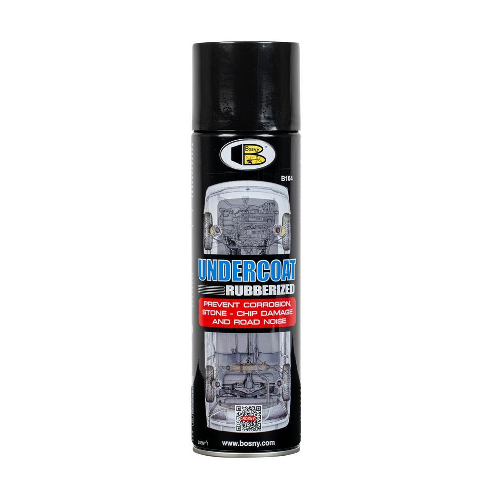 Bosny Undercoat Rubberized Spray 600cc (B104)
