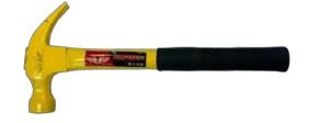 YELLOW STEEL HANDLE CLAW HAMMER TG-0048