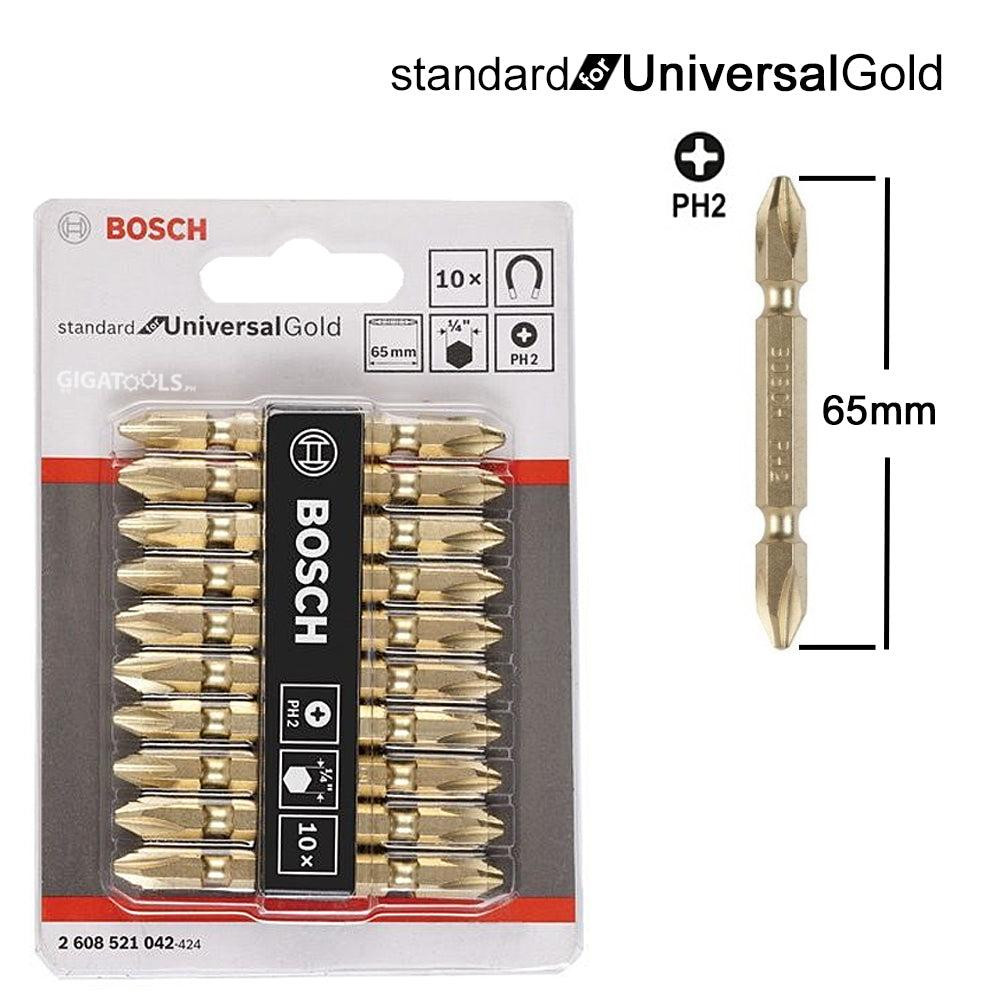 Bosch Screwdriver Bit 65mm PH2/S (10 pcs)