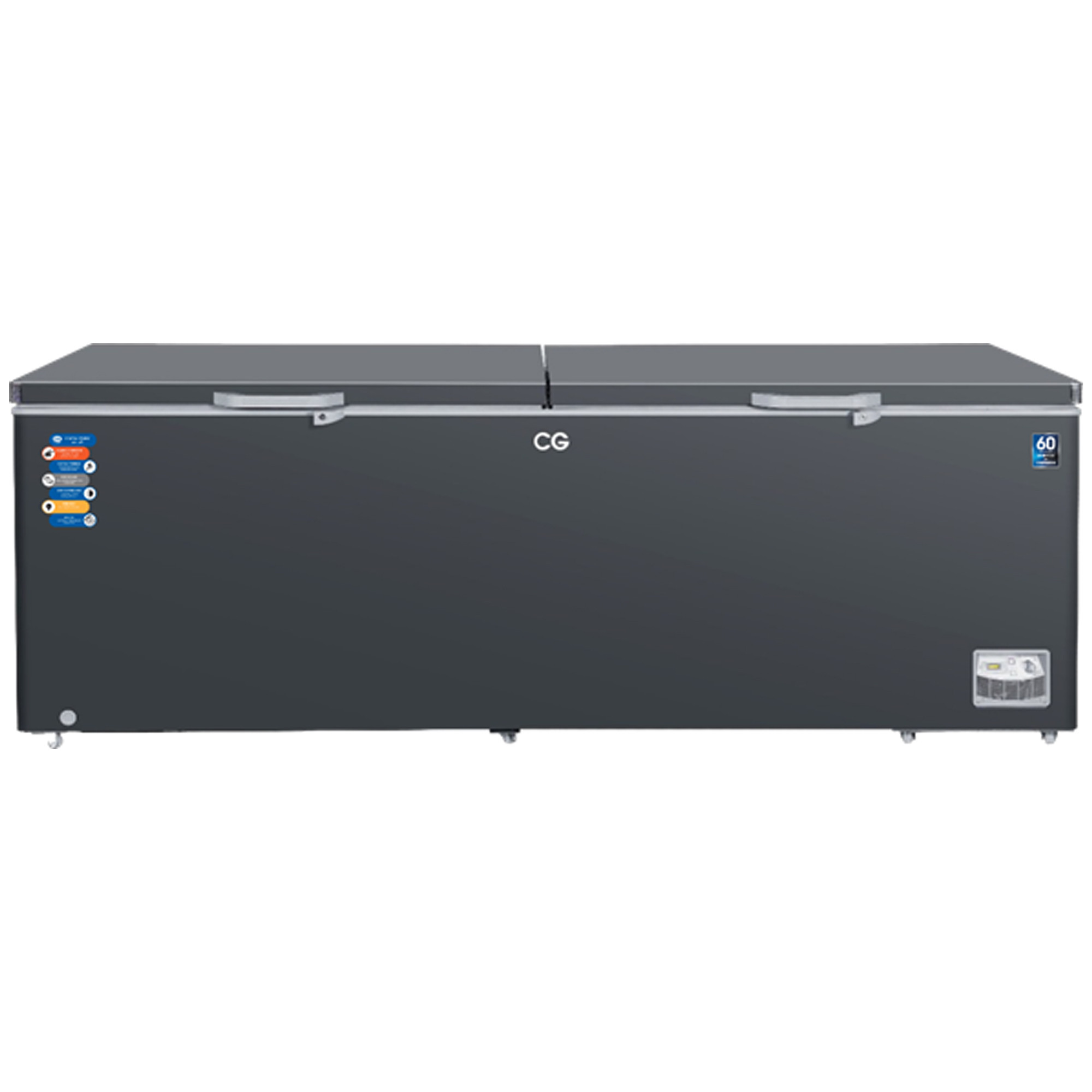 CG 1000 Liter Hard Top Double Door Chest Freezer CGDF1200HD