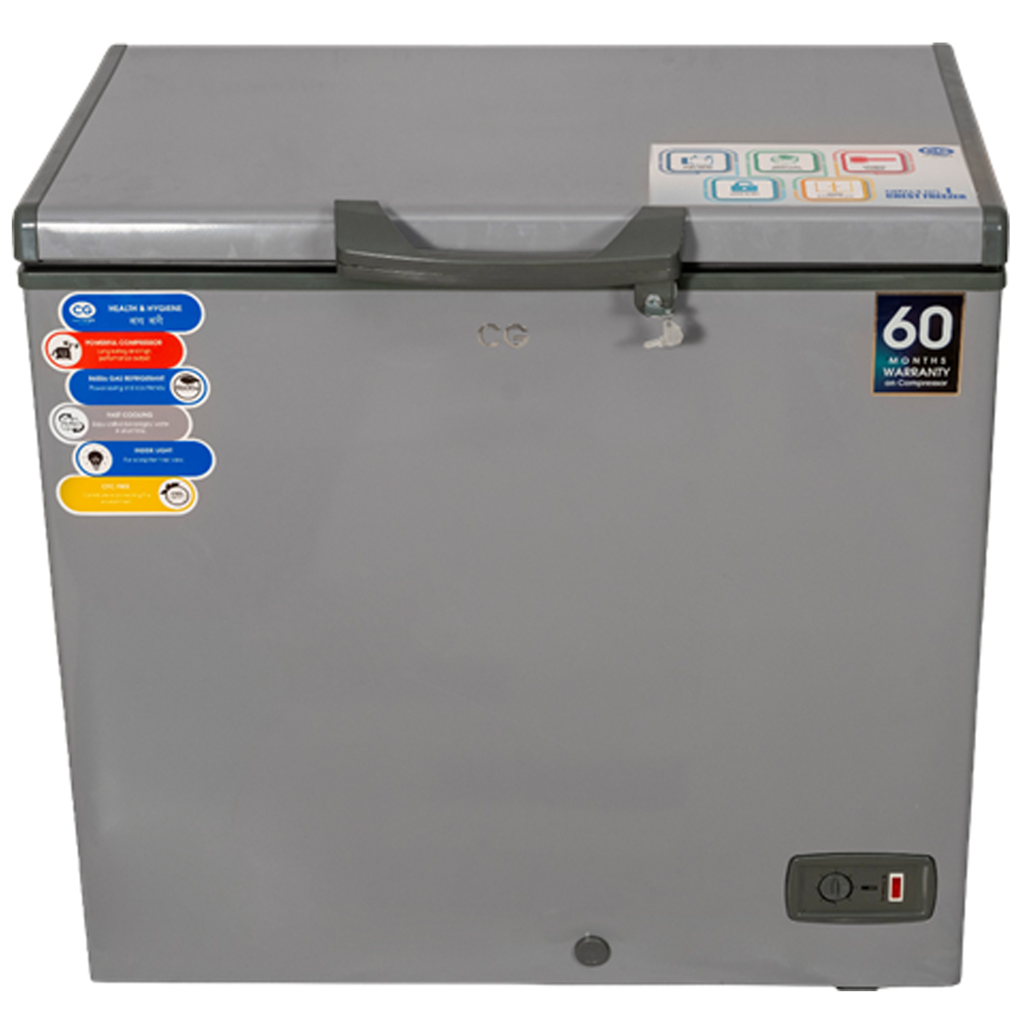 CG 235 Liter Hard Top Chest Freezer CGDF255A