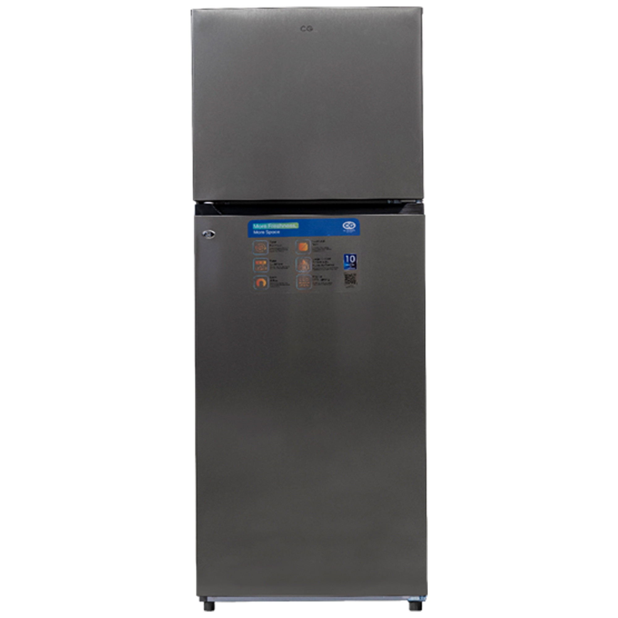 CG 350 Liter Double Door Refrigerator CGD370SLS
