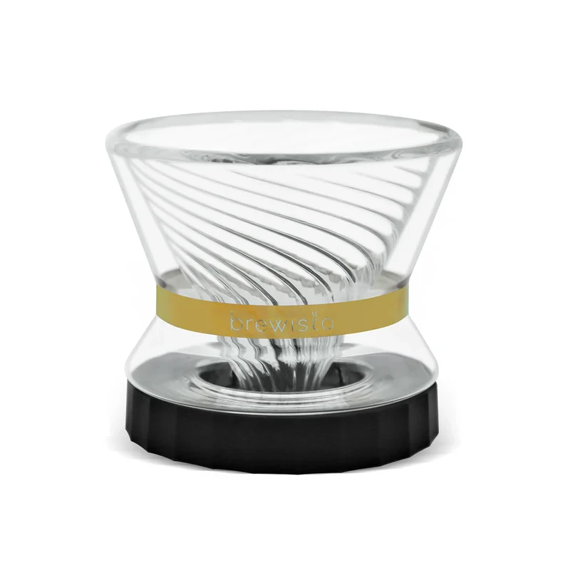 Brewista Artisan Tornado Duo Double Wall Glass Dripper (1–2 Cup)