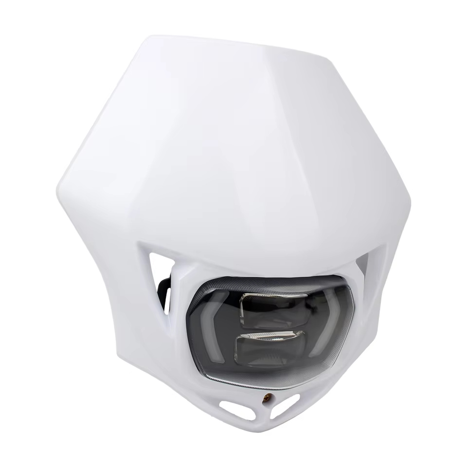 Universal Off-Road LED Headlight Assembly and Cowl Mask