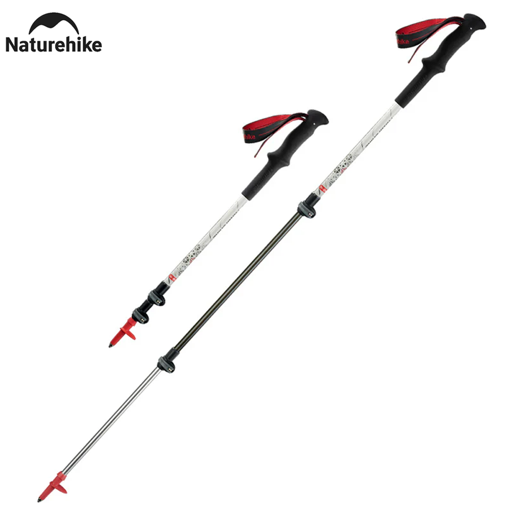 Naturehike Hoar UL Carbon Alu. Outer Lock Trekking Pole (66-135 cm)